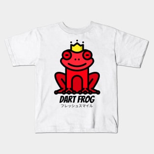 Poison Dart Frog Red Animal Kids T-Shirt